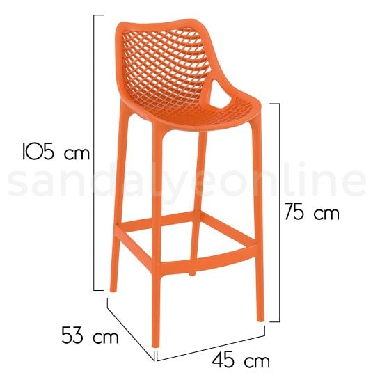 chaironline-air-bar-chair-75-cm-size