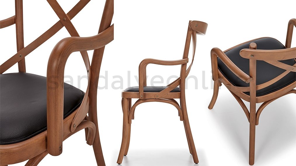 chair-online-davina-upholstered-armrest-tonet-chair-detail
