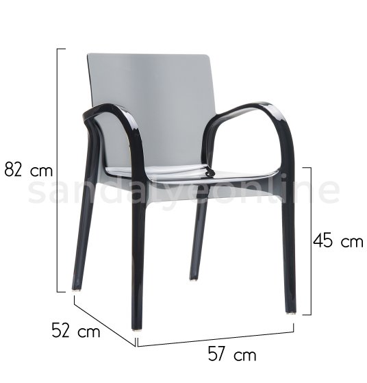 dejavu siyah mutfak sandalyesi sandalye online