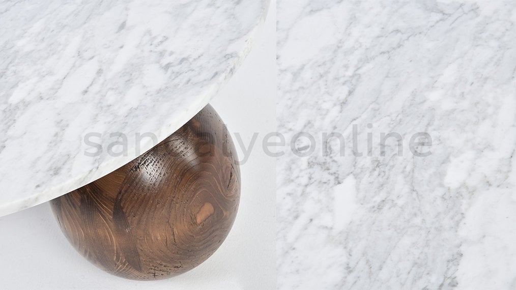 chair-online-reine-wood-marble-middle-coffee table-detail