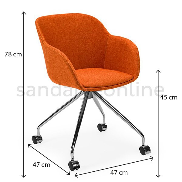 chair-online-shell-oc-pad-dosemeli-working-chair-orange-olcu