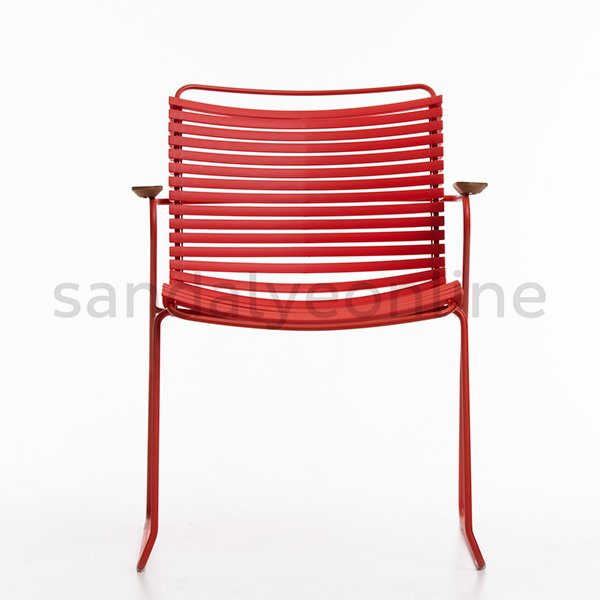 Bega Metal Chair Red