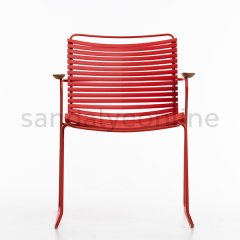 Bega Metal Chair Red