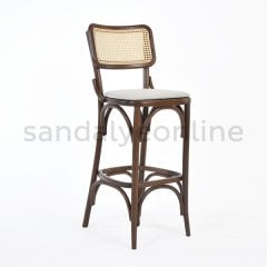 Fred Hazeran Wooden Bar Chair