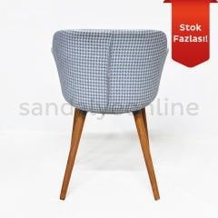 Shell Döşemeli Ahşap Ayaklı Sandalye