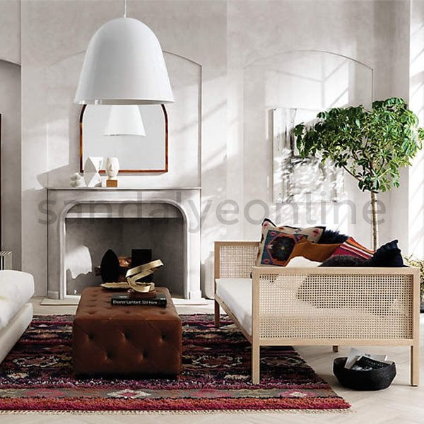 Kenny Hazeran Sofa
