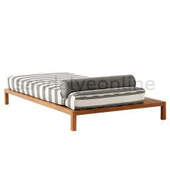 Rollie Wooden Chaise Lounge