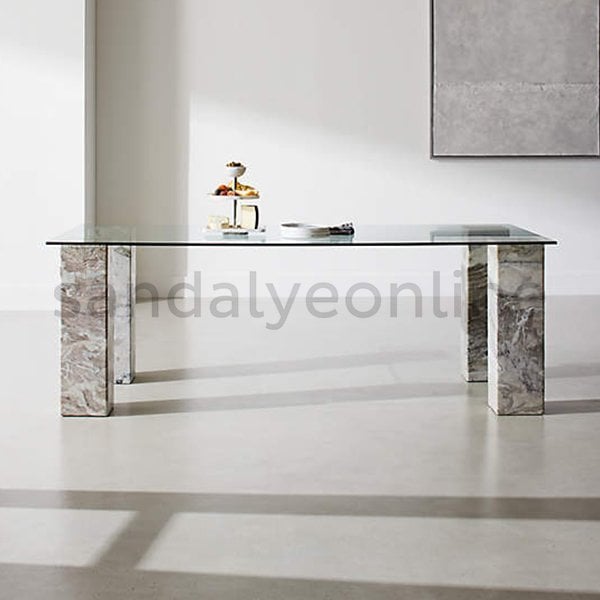 Saint Glass Dining Table