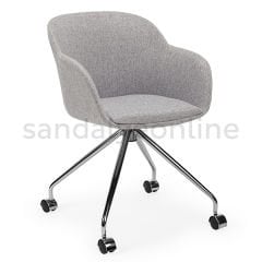 Shell OC-Pad Upholstered Office Chair Gray
