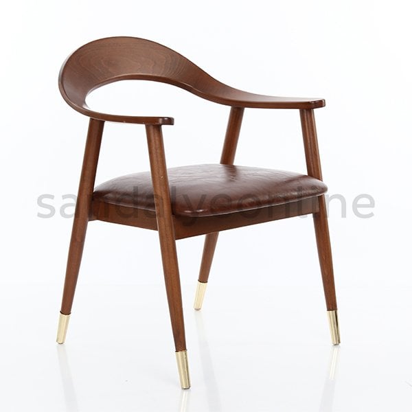 Mova Upholstered Wooden Chair