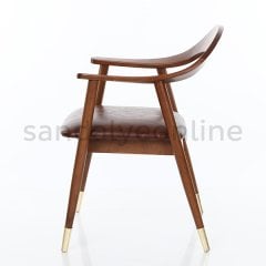 Mova Upholstered Wooden Chair