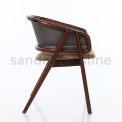 Peru Session Upholstered Wooden Chair