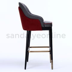 Regnum Upholstered Wooden Bar Chair