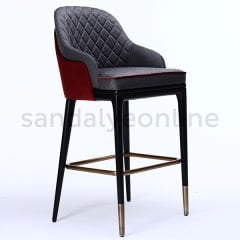Regnum Upholstered Wooden Bar Chair