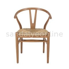 Wishbone Danish Wooden Chair Natural