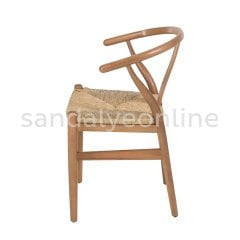Wishbone Danish Wooden Chair Natural