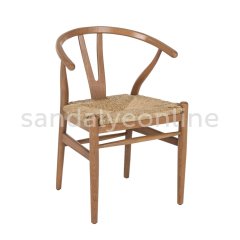 Wishbone Danish Wooden Chair Natural