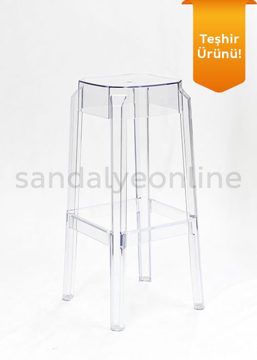 Elizabeth Transparent Stool