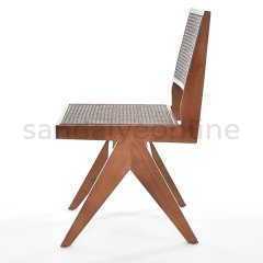 Hill Hazeranlı Armless Dining Chair Walnut
