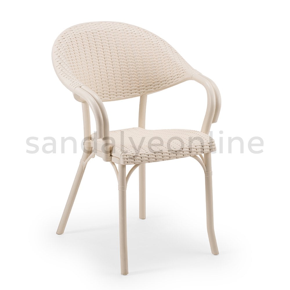 Flash R Garden and Balcony Chair Cream