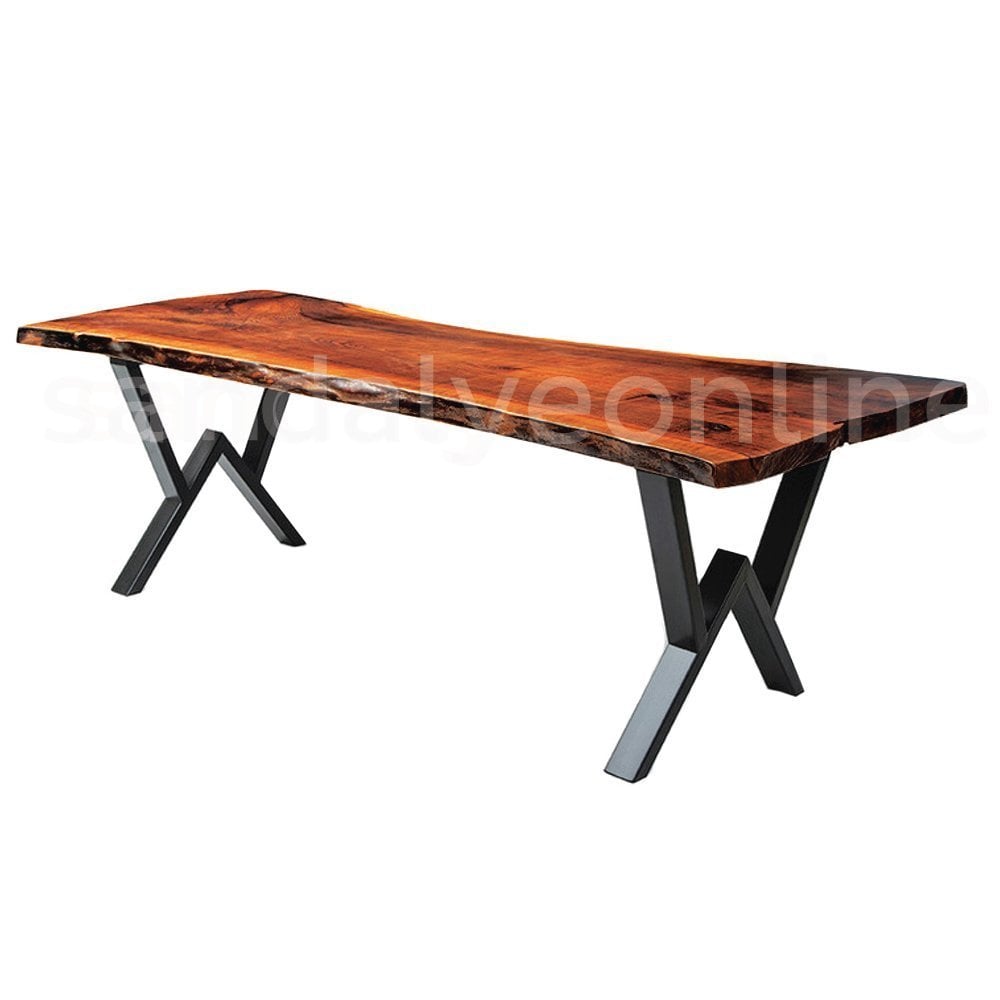 Natural Wood Table Chestnut - Vakko