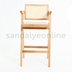 Bacio Upholstered Bar Chair