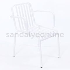 Monza Metal Outdoor Chair with Arms