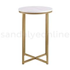 Minerva Marble Side Table