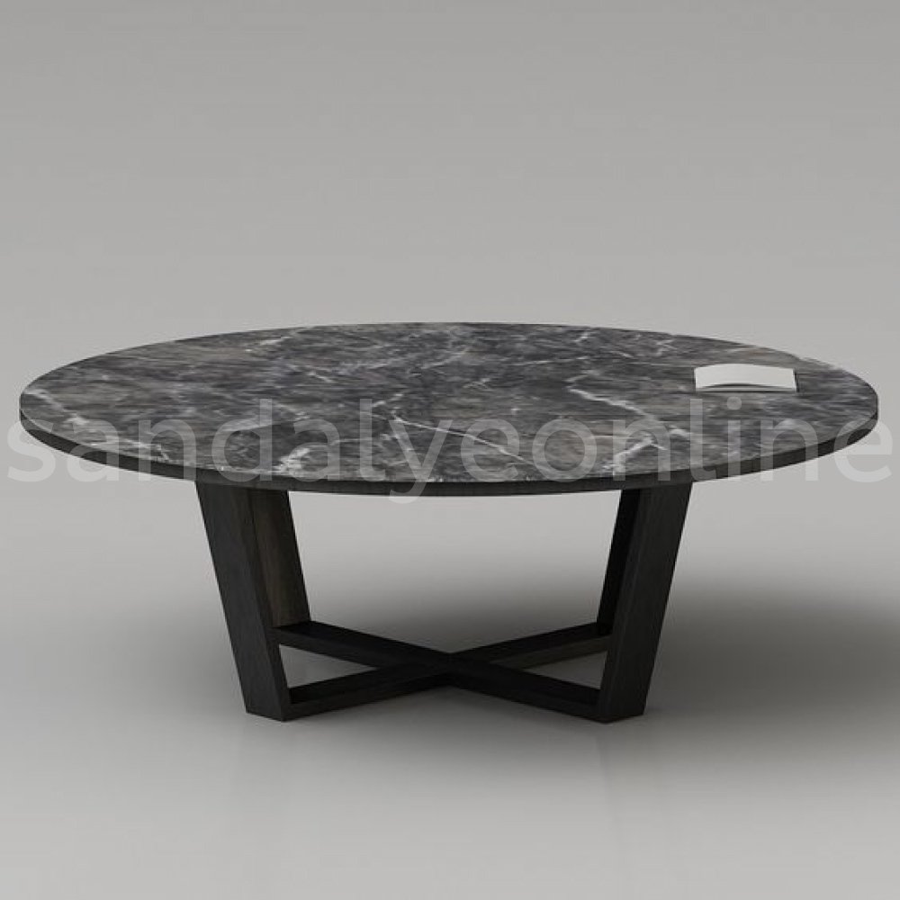 Eliza Round Marble Table