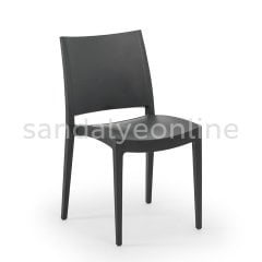 Specto Plastik Sandalye Koyu Gri - Sandalye Online