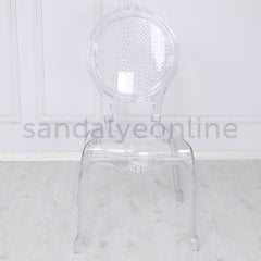 Grasse Transparent Makeup Chair