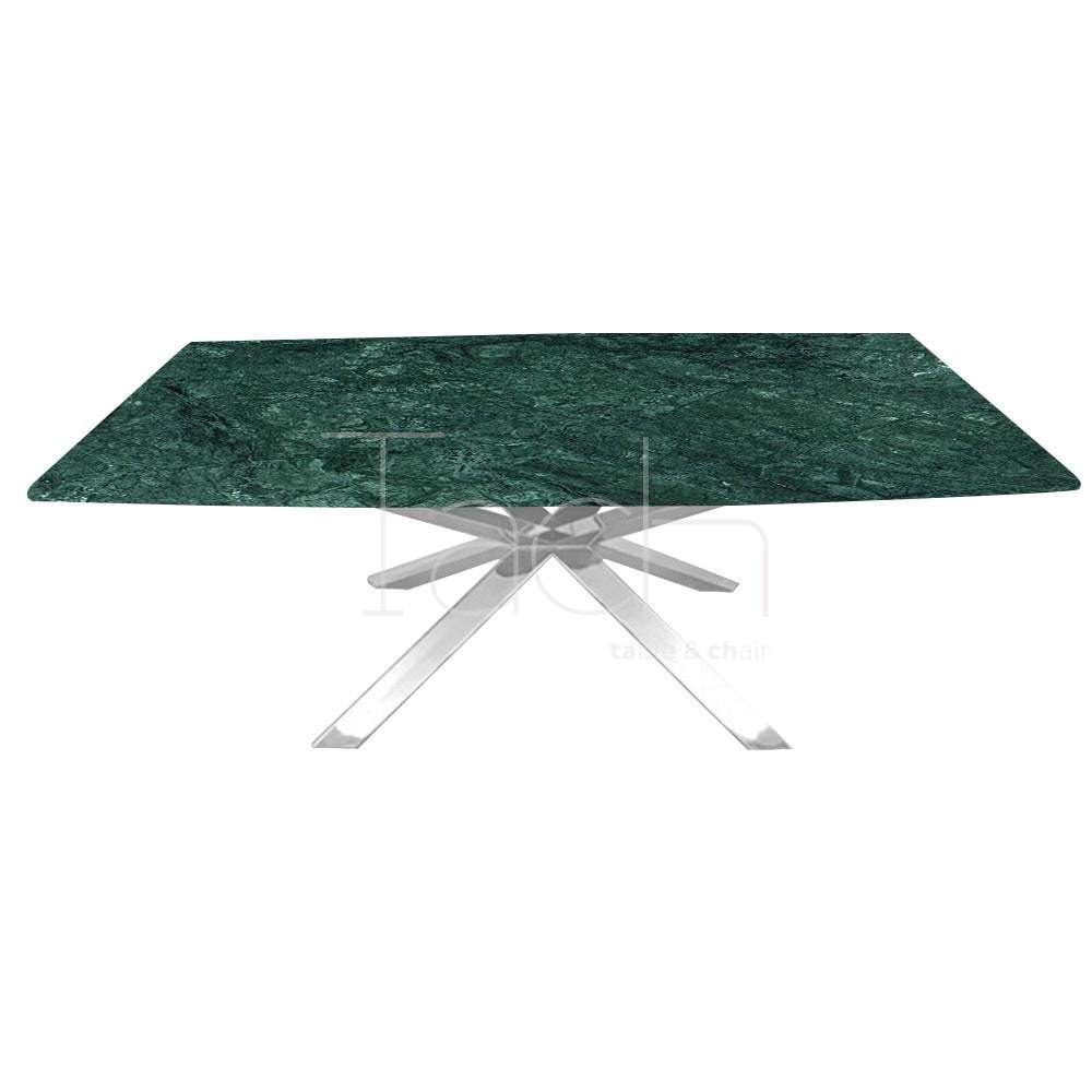 Marble Dining Table Green - Diamond