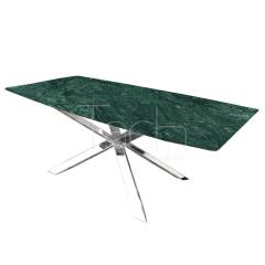 Marble Dining Table Green - Diamond