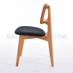 Cane Doğal Hazeranlı Ahşap Sandalye