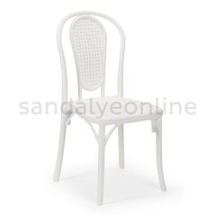Sozo-C Bahçe Ve Balkon Sandalyesi Beyaz
