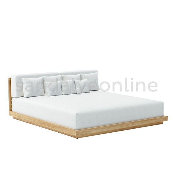 Curose Double Bed Chaise Lounge