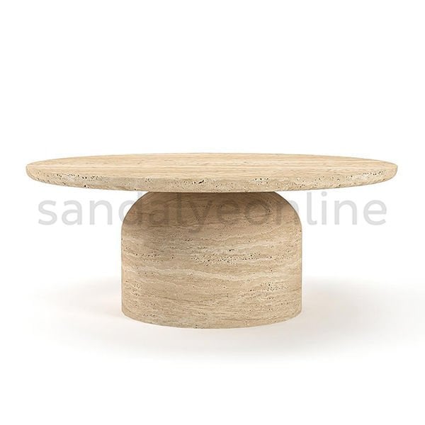 Colorado Travertine Side Table