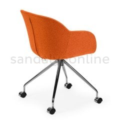 Shell OC-Pad Upholstered Office Chair Orange