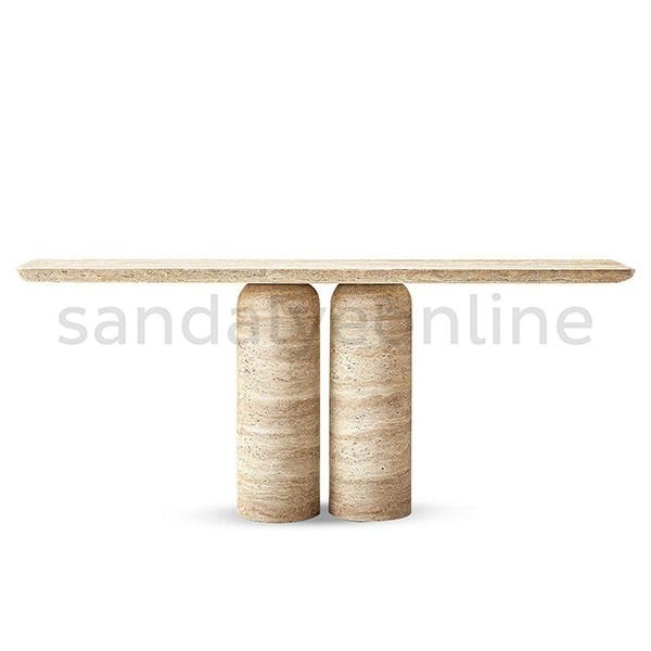 Maine Travertine Dining Table