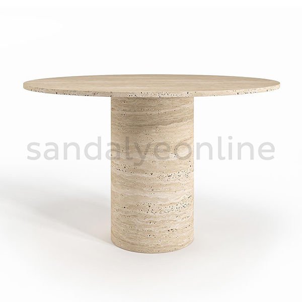 Montana Travertine Dining Table