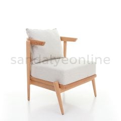 Naturel Tekli Koltuk - Sandalye Online