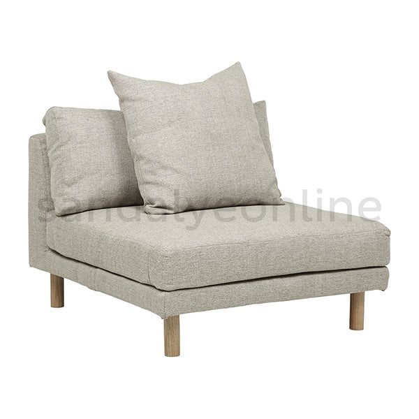 Remi Single Lounge Chair Gray