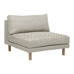 Remi Single Lounge Chair Gray