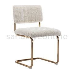 Cesca Upholstered Chair Gold