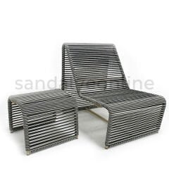 Arla Corded Table Set Chaise Lounge