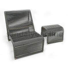 Arla Corded Table Set Chaise Lounge