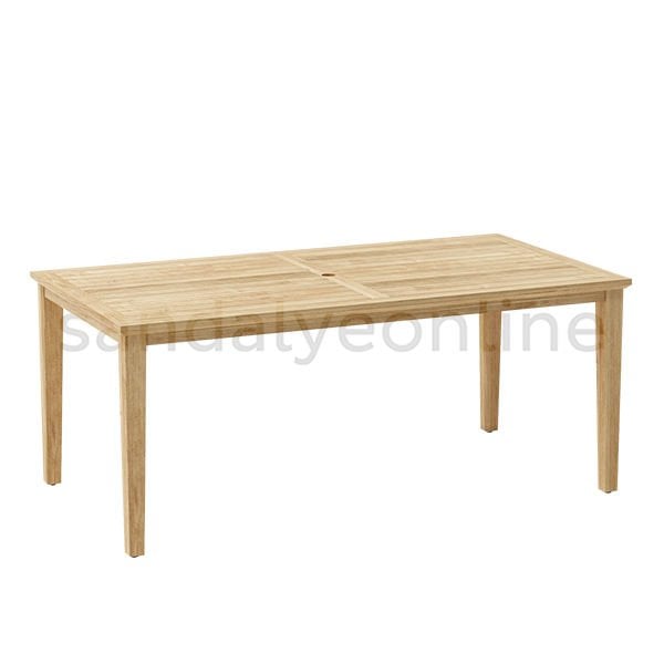 Tauber Rectangular Wooden Coffee Table