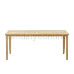 Tauber Rectangular Wooden Coffee Table
