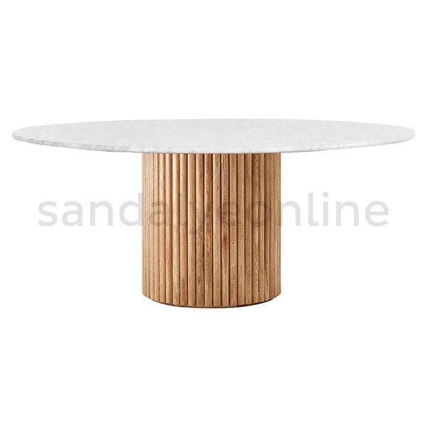 Pure Kitchen Table Natural 150 Diameter