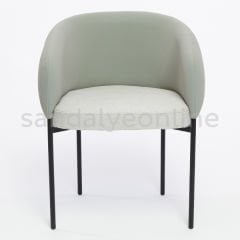 Poppy Metal Döşemeli Sandalye